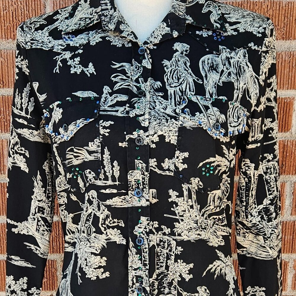 Cacharel Western Voile Blouse